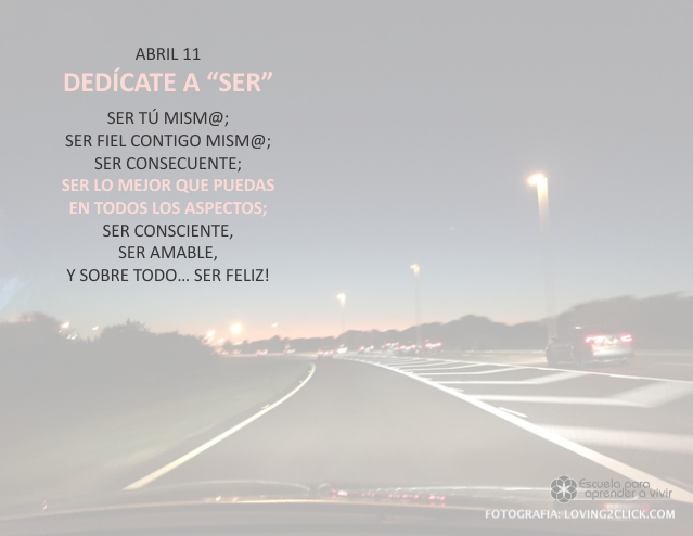 Dedícate a ser